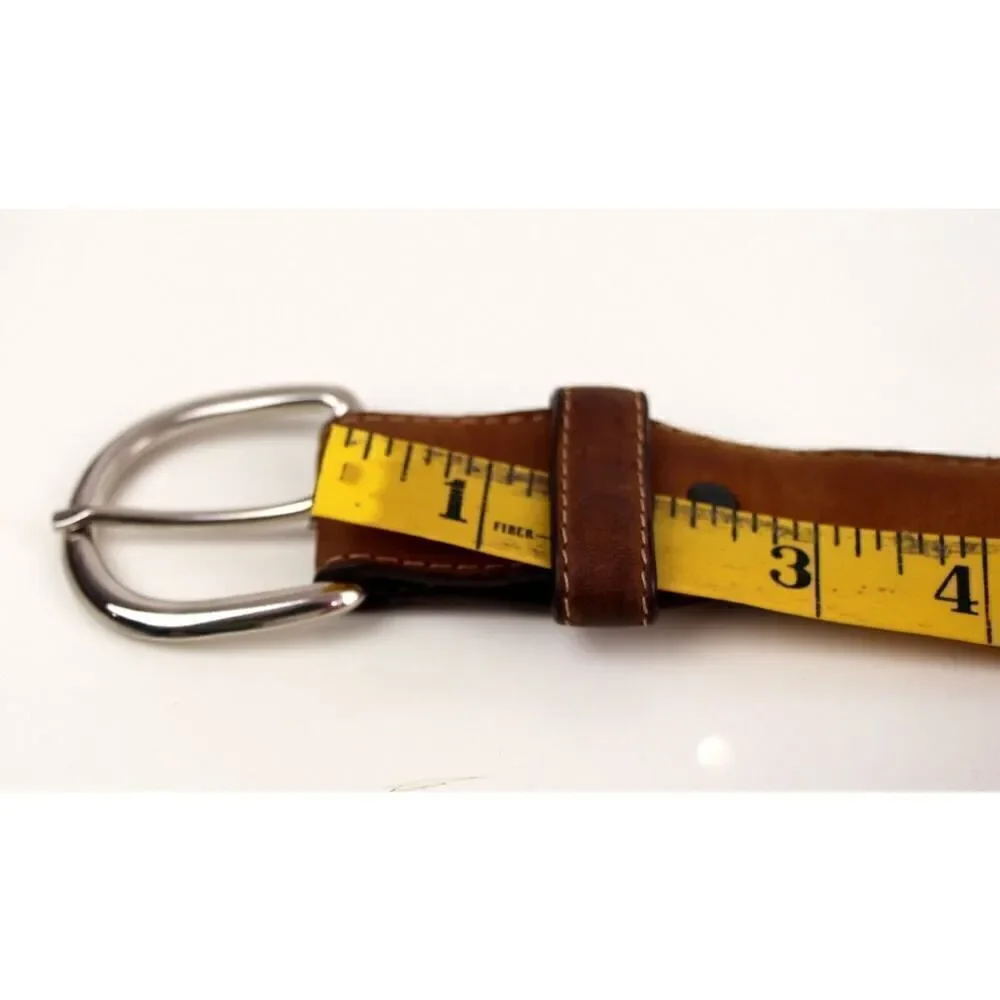 Silver Creek BROWN GENUINE LEATHER 1 3/8